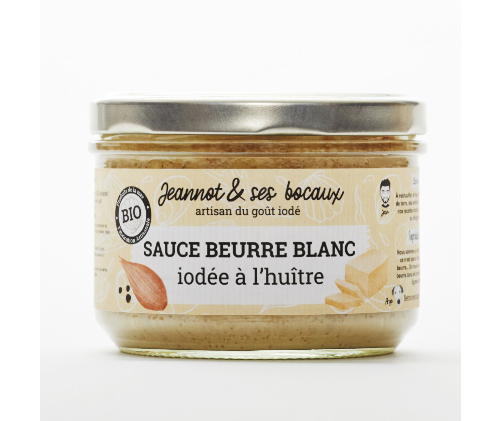 Sauce beurre blanc iodée à l'huître Sauce beurre blanc iodée à l'huître
