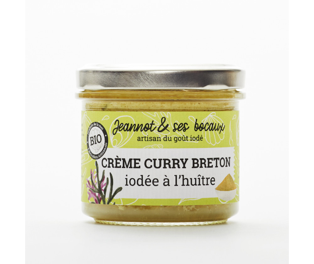Crème curry breton iodée à l'huître Crème curry breton iodée à l'huître