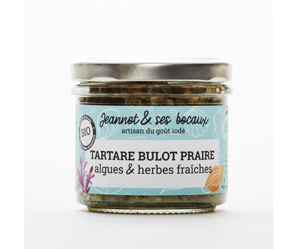 Tartare bulot praire algues & herbes fraiches Tartare bulot praire algues & herbes fraiches