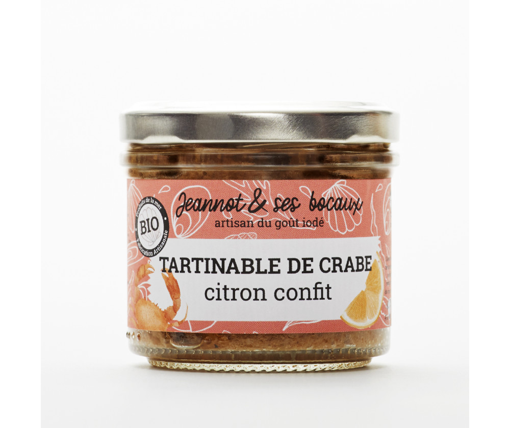 Tartinable de crabe citron confit Tartinable de crabe citron confit