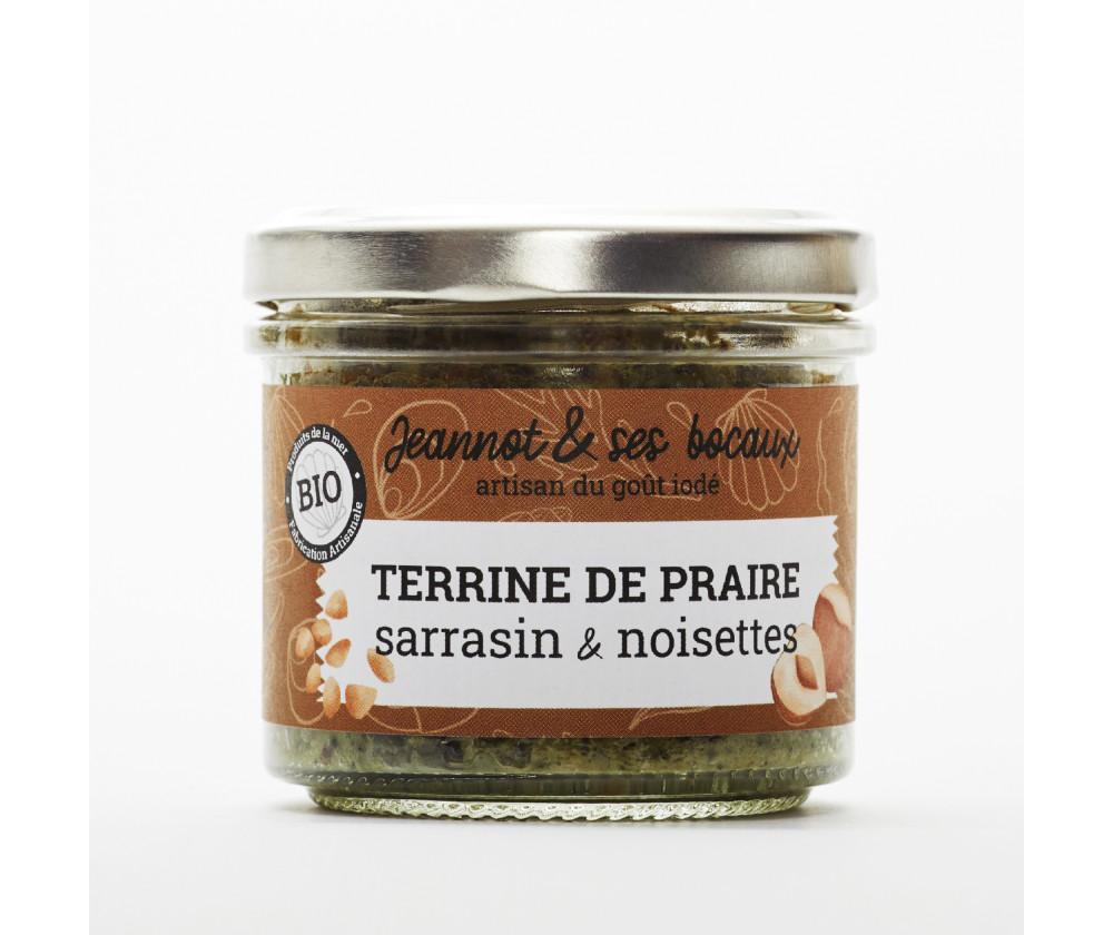 Terrine de praire sarrasin & noisettes Terrine de praire sarrasin & noisettes