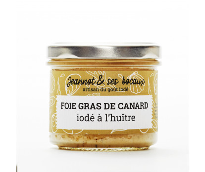 Foie gras de canard iodé à l'huître