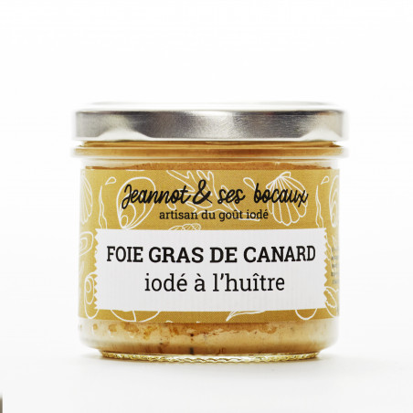 Foie gras de canard iodé à l'huître